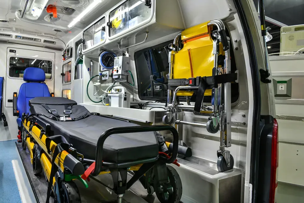 ambulance allongée